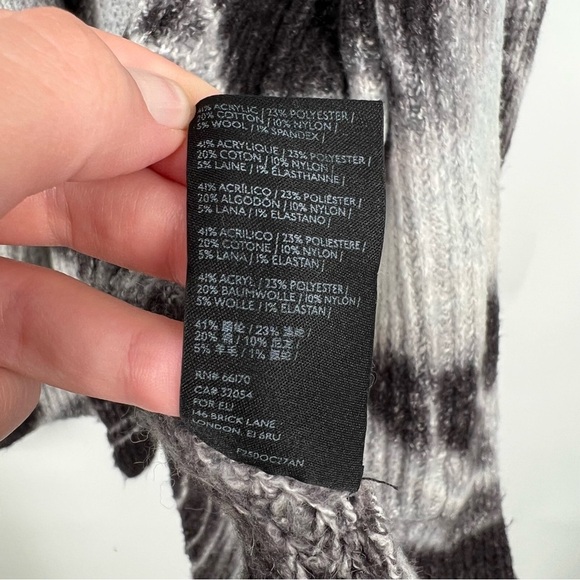 Anthropologie Avalon Tie Dye Long Line Knit Sweater Cardigan - Picture 7 of 7